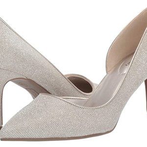 Bridal Silver Sparkling Shoes Heels